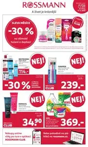 Akční leták ROSSMANN, platný od 2025-06-04 do 2025-06-17.