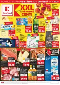 Akční leták Kaufland, platný od 2025-06-11 do 2025-06-17.