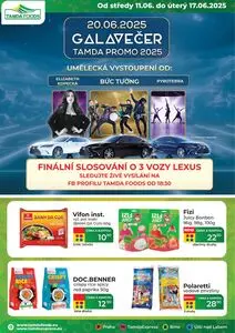 Akční leták Tamda Foods, platný od 2025-06-11 do 2025-06-17.