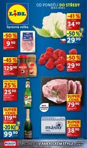 Akční leták LIDL, platný od 2025-06-16 do 2025-06-18.