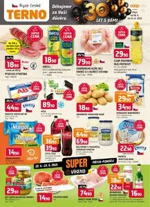 Akční leták COOP TERNO, platný od 2025-06-18 do 2025-06-24.