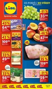 Akční leták LIDL, platný od 2025-06-23 do 2025-06-27.