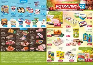 Akční leták POTRAVINY CZ, platný od 2025-06-18 do 2025-06-30.