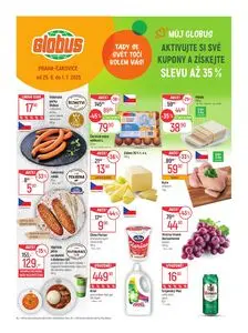 Akční leták GLOBUS, platný od 2025-06-25 do 2025-07-01.