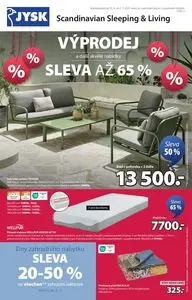 Akční leták Jysk, platný od 2025-06-25 do 2025-07-01.
