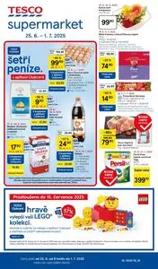 Akční leták TESCO, platný od 2025-06-25 do 2025-07-01.