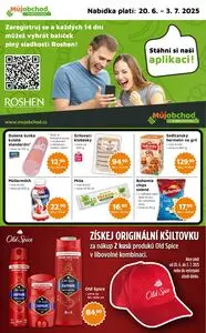 Akční leták Můj obchod, platný od 2025-06-20 do 2025-07-03.