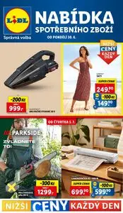 Akční leták LIDL, platný od 2025-06-30 do 2025-07-06.