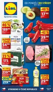 Akční leták LIDL, platný od 2025-07-07 do 2025-07-09.