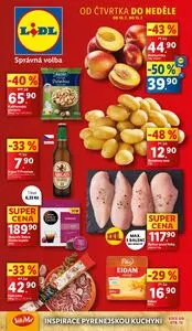 Akční leták LIDL, platný od 2025-07-10 do 2025-07-13.