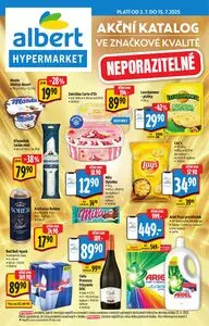 Akční leták albert, platný od 2025-07-02 do 2025-07-15.