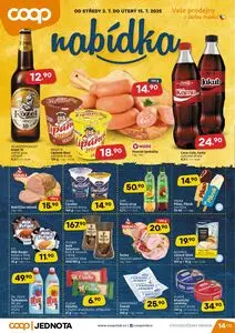 Akční leták COOP, platný od 2025-07-02 do 2025-07-15.