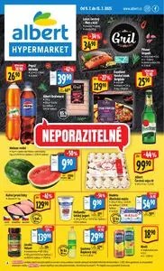 Akční leták albert, platný od 2025-07-09 do 2025-07-15.