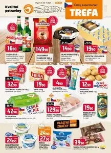 Akční leták Coop Trefa, platný od 2025-07-09 do 2025-07-15.