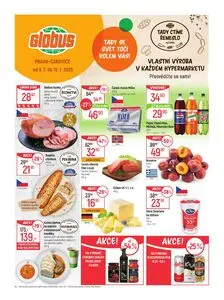 Akční leták GLOBUS, platný od 2025-07-09 do 2025-07-15.