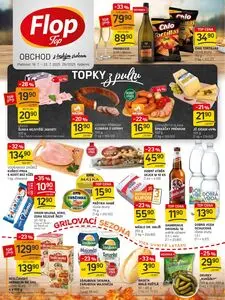 Akční leták FloP, platný od 2025-07-16 do 2025-07-22.