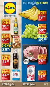 Akční leták LIDL, platný od 2025-07-21 do 2025-07-23.