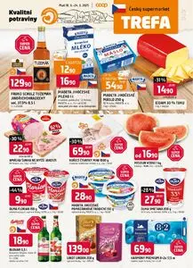 Akční leták Coop Trefa, platný od 2025-06-18 do 2025-07-24.