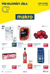 Akční leták makro, platný od 2025-07-16 do 2025-07-29.