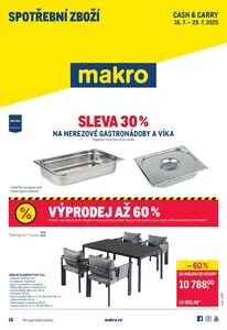 Akční leták makro, platný od 2025-07-16 do 2025-07-29.