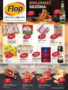 Akční leták FloP, platný od 2025-07-23 do 2025-07-29.
