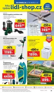 Akční leták LIDL, platný od 2025-07-28 do 2025-08-03.