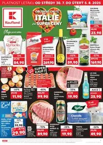 Akční leták Kaufland, platný od 2025-07-30 do 2025-08-05.