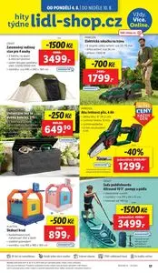 Akční leták LIDL, platný od 2025-08-04 do 2025-08-10.
