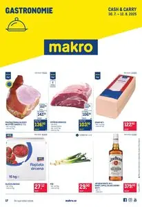 Akční leták makro, platný od 2025-07-30 do 2025-08-12.