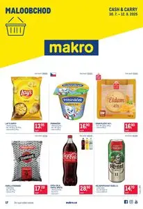 Akční leták makro, platný od 2025-07-30 do 2025-08-12.
