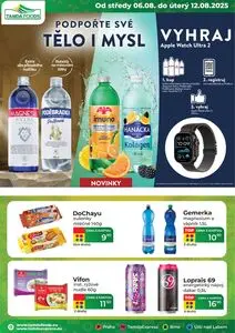Akční leták Tamda Foods, platný od 2025-08-06 do 2025-08-12.