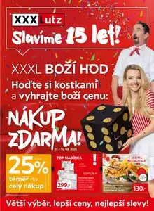 Akční leták XXXLutz, platný od 2025-08-04 do 2025-08-17.
