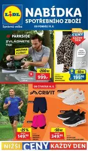 Akční leták LIDL, platný od 2025-08-11 do 2025-08-17.