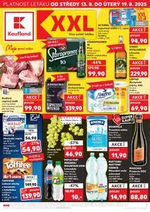 Akční leták Kaufland, platný od 2025-07-13 do 2025-08-19.