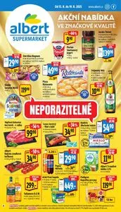 Akční leták albert, platný od 2025-08-13 do 2025-08-19.