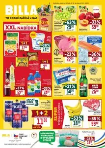 Akční leták BILLA, platný od 2025-08-13 do 2025-08-19.