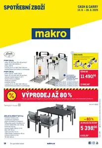 Akční leták makro, platný od 2025-08-13 do 2025-08-26.