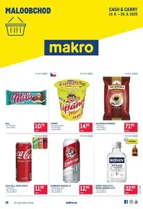 Akční leták makro, platný od 2025-08-13 do 2025-08-26.