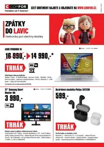 Akční leták COMFOR, platný od 2025-08-04 do 2025-08-31.