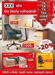 Akční leták XXXLutz, platný od 2025-08-04 do 2025-08-31.