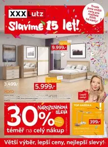 Akční leták XXXLutz, platný od 2025-08-18 do 2025-08-31.