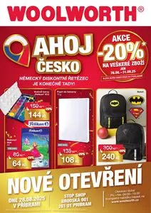 Akční leták WOOLWORTH, platný od 2025-08-28 do 2025-08-31.
