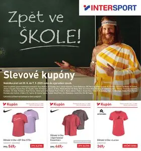 Akční leták INTERSPORT, platný od 2025-08-20 do 2025-09-07.
