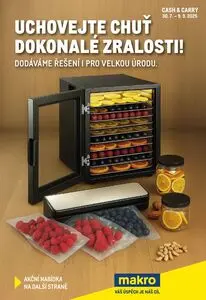 Akční leták makro, platný od 2025-07-30 do 2025-09-09.