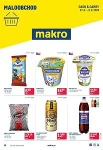 Akční leták makro, platný od 2025-08-27 do 2025-09-09.