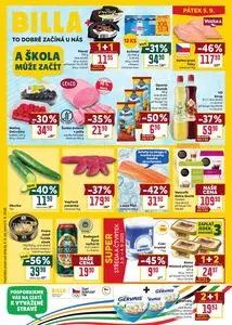 Akční leták BILLA, platný od 2025-09-03 do 2025-09-09.