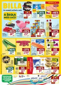 Akční leták BILLA, platný od 2025-09-03 do 2025-09-09.
