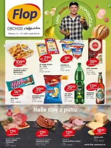Akční leták FloP, platný od 2025-09-03 do 2025-09-09.