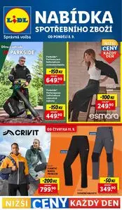 Akční leták LIDL, platný od 2025-09-08 do 2025-09-14.
