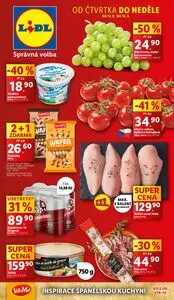 Akční leták LIDL, platný od 2025-09-11 do 2025-09-14.